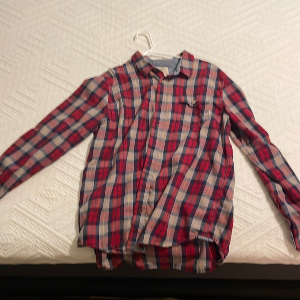 Vans red flannel